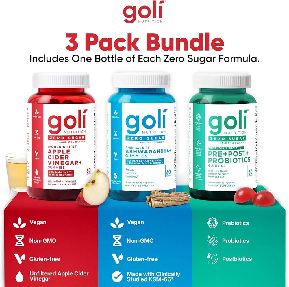 Goli Zero Sugar Multi-Benefit Gummies